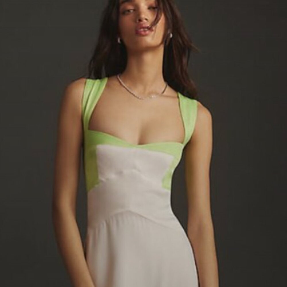 NEW NWT The Jocelyn Sleeveless Slip Midi Dress by Maeve (M)